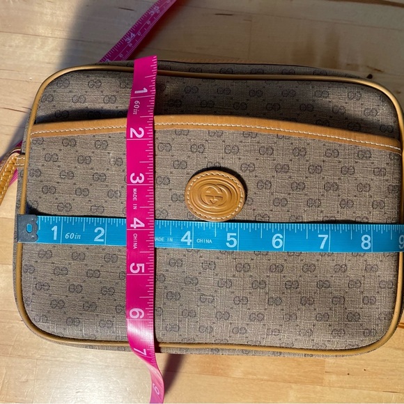 Vintage 1980s GUCCI GG Web Monogram Canvas/Leather Whistle - Picture 15 of 15
